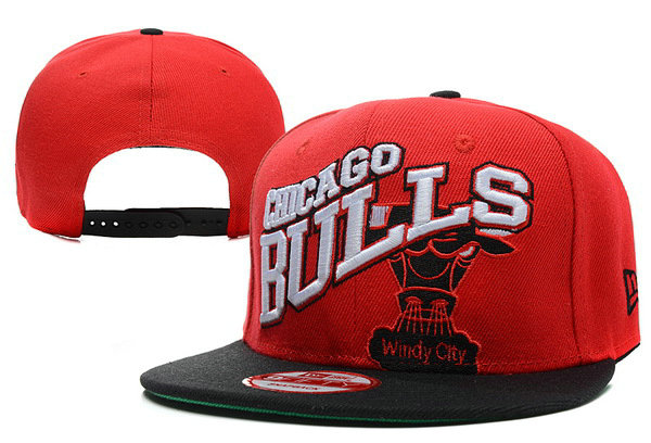 Chicago Bulls Snapback Hat XDF 4